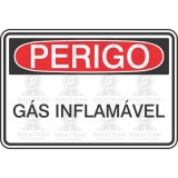 Perigo - gás inflamável